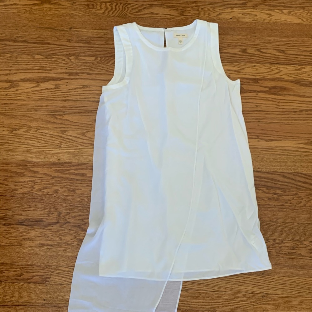 NWOT Silence + Noise white dress